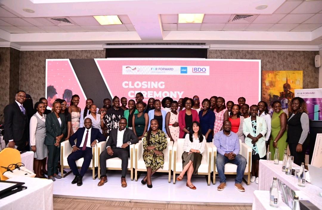 AI Futures Africa closing ceremony with FAIR Forward and BDO partners